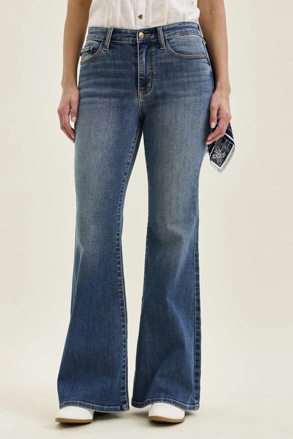 Judy Blue Jeans with Bandana