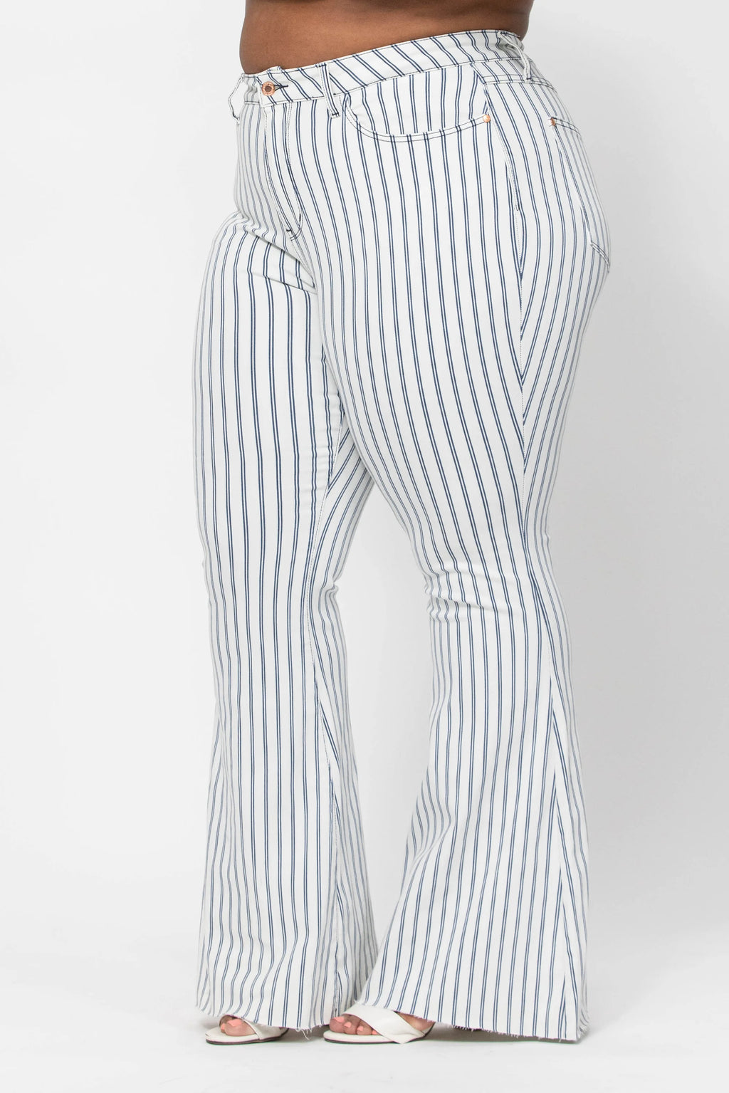 Judy Blue Striped Flare