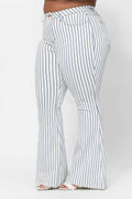 Judy Blue Striped Flare