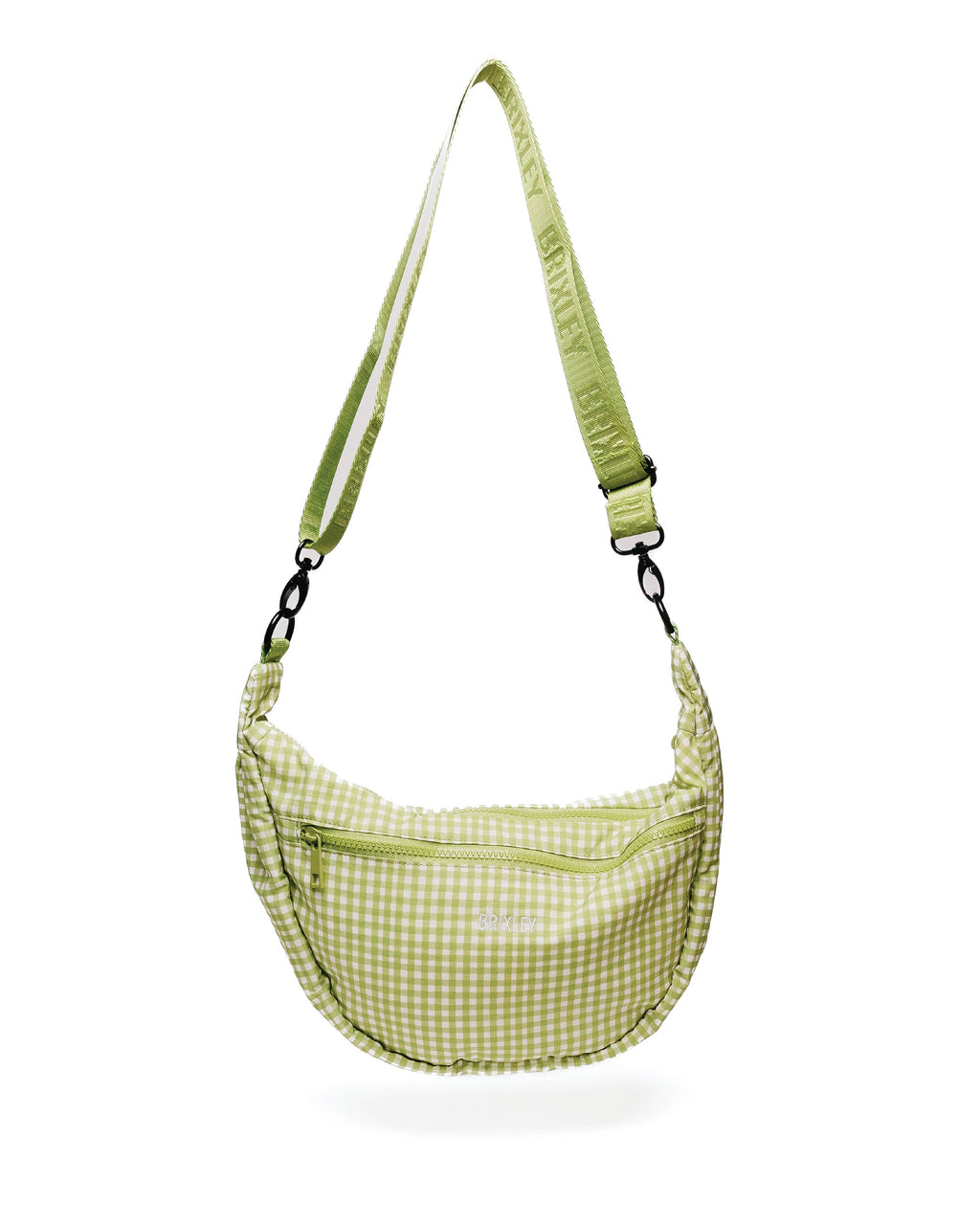 Picnic Plaid Crescent Bag