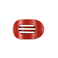 Red Carpet Ready | Small | Flat Round Hair Clip