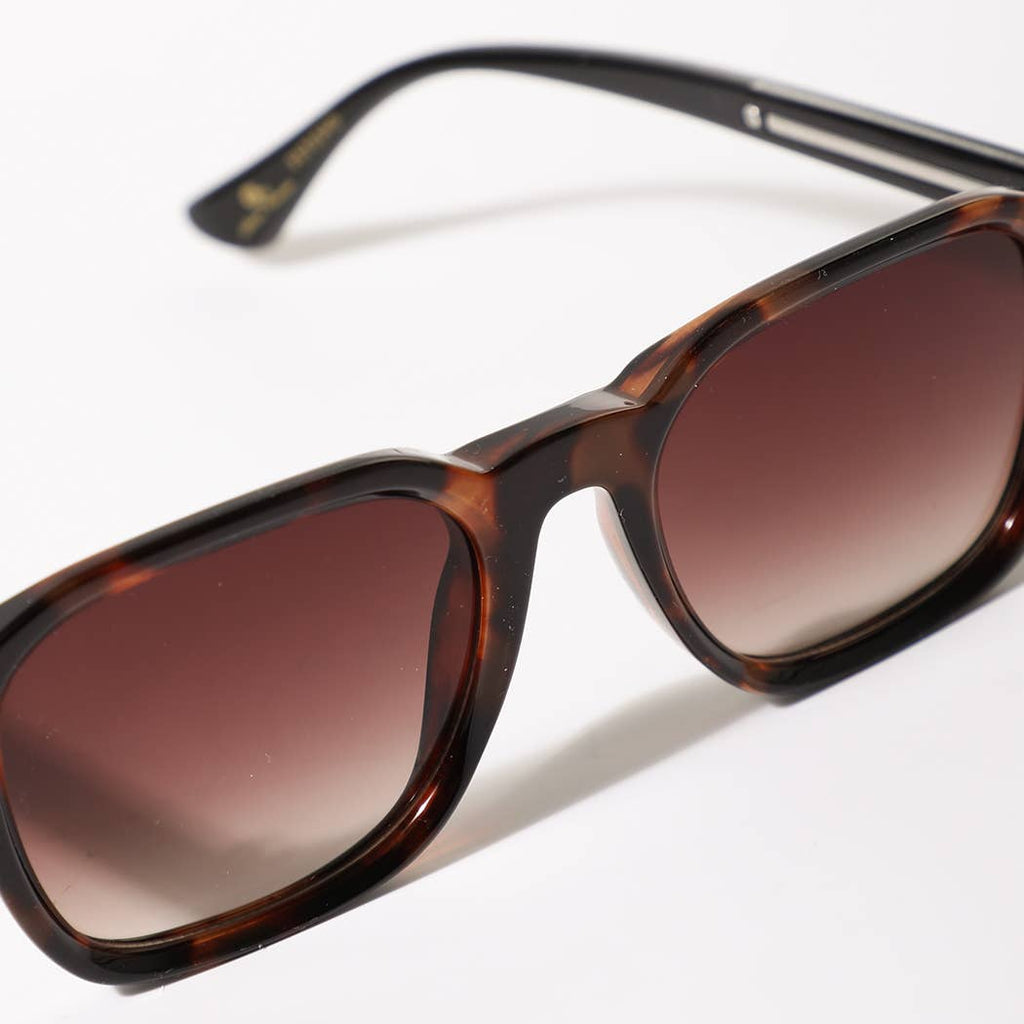 Retro Square Frame Sunglasses Modern Fashion Style