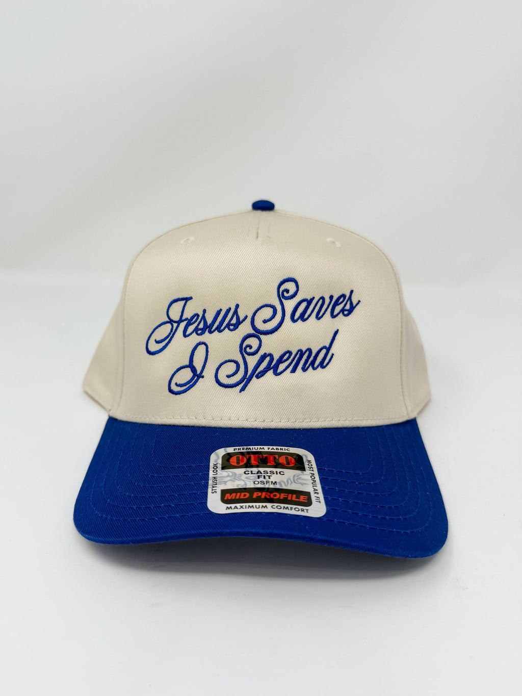 Jesus Saves I Spend Cap
