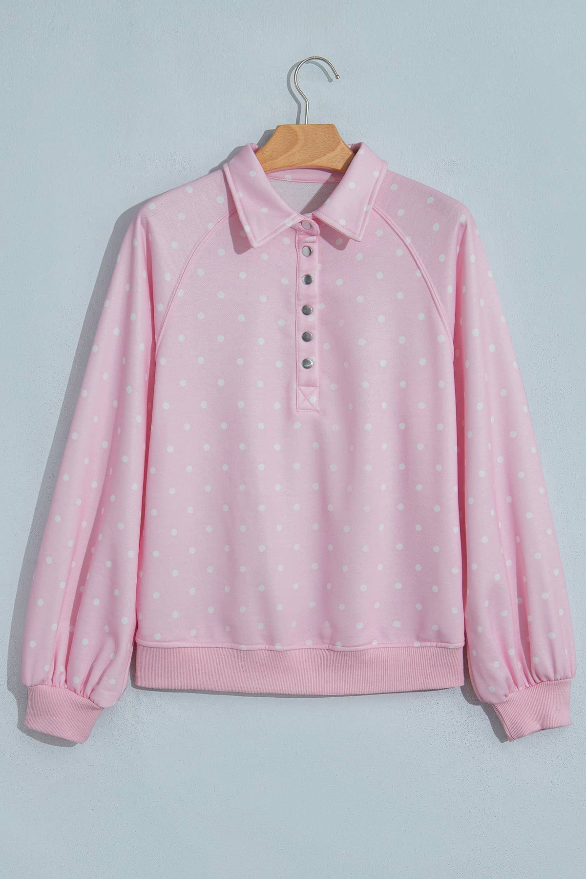 LAS Chocolate Chip Polka Dot Pullover Sweatshirt (S-XL)