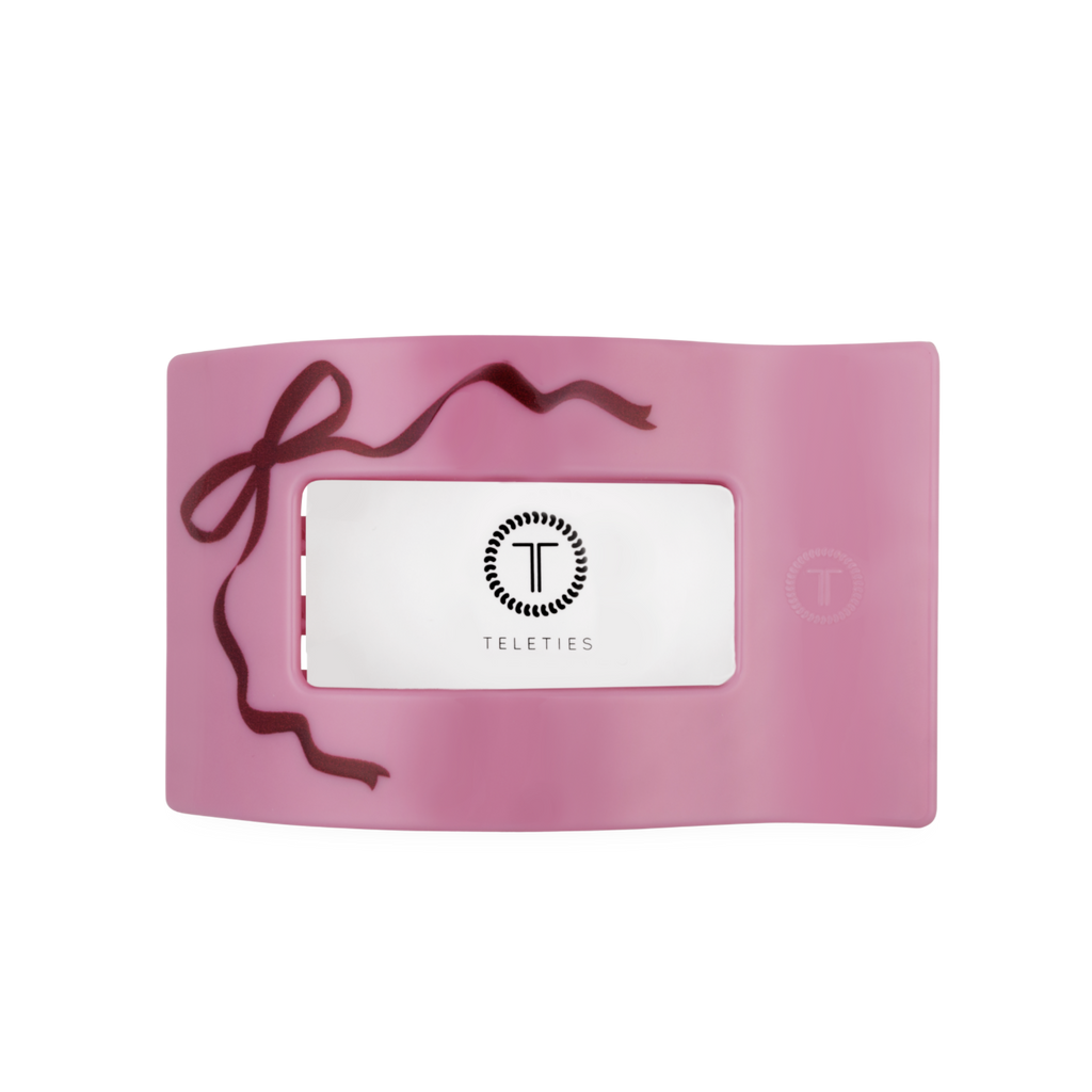 Just Add a Bow | Large | Flat Rectangle Hair Clip