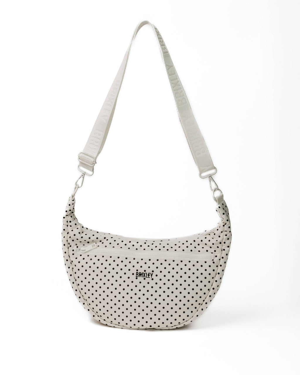 Pearl Dot Crescent Bag