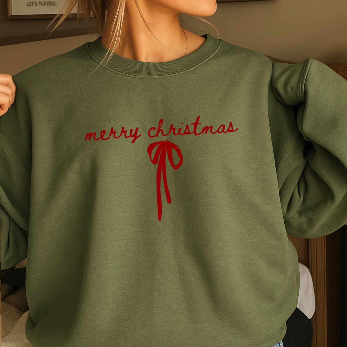 Merry Christmas Sweatshirt | Gildan