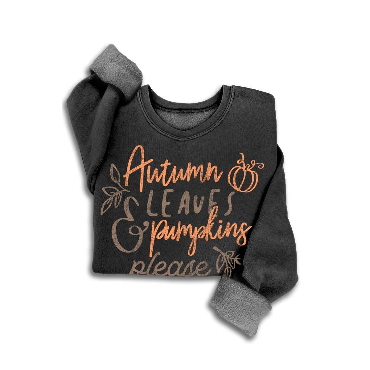 AUTUMN PUMPKINS MINERAL SWEATSHIRTS