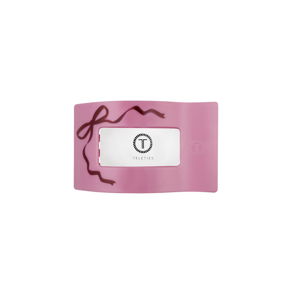 Just Add a Bow | Small | Flat Rectangle Hair Clip
