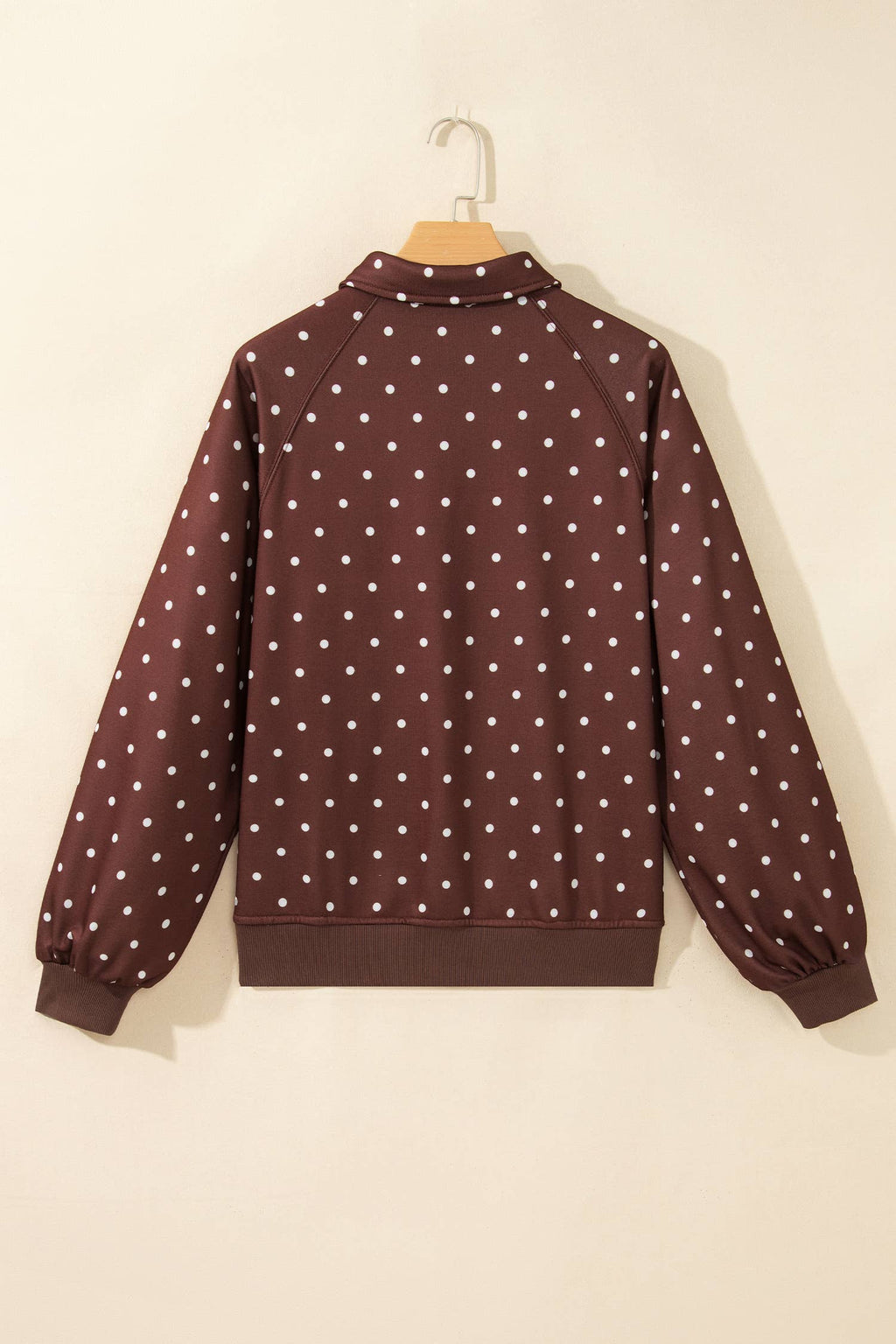 LAS Chocolate Chip Polka Dot Pullover Sweatshirt (S-XL)