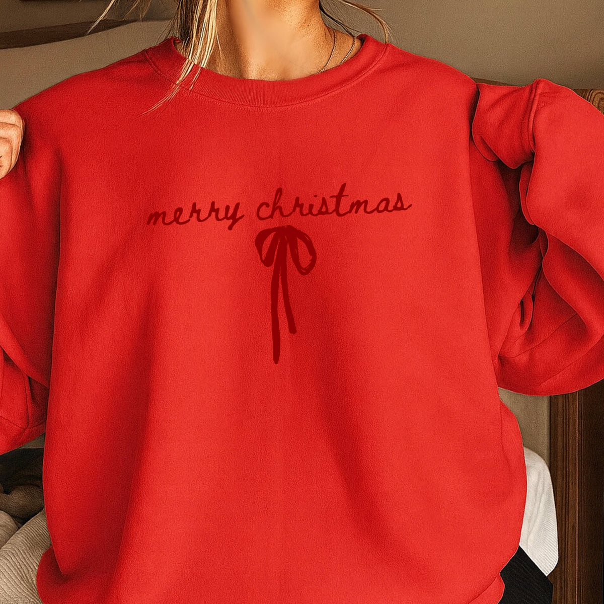 Merry Christmas Sweatshirt | Gildan
