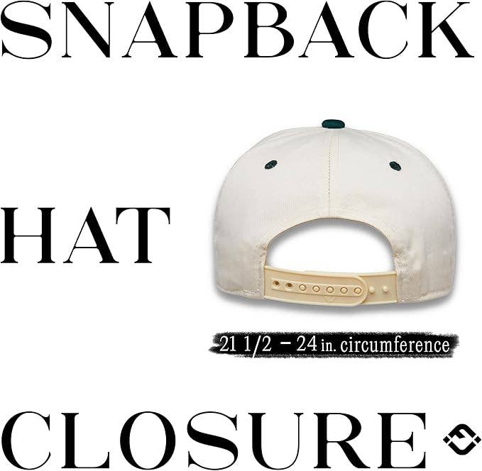 Two Tone Cap - Boy Mom - Green/Beige