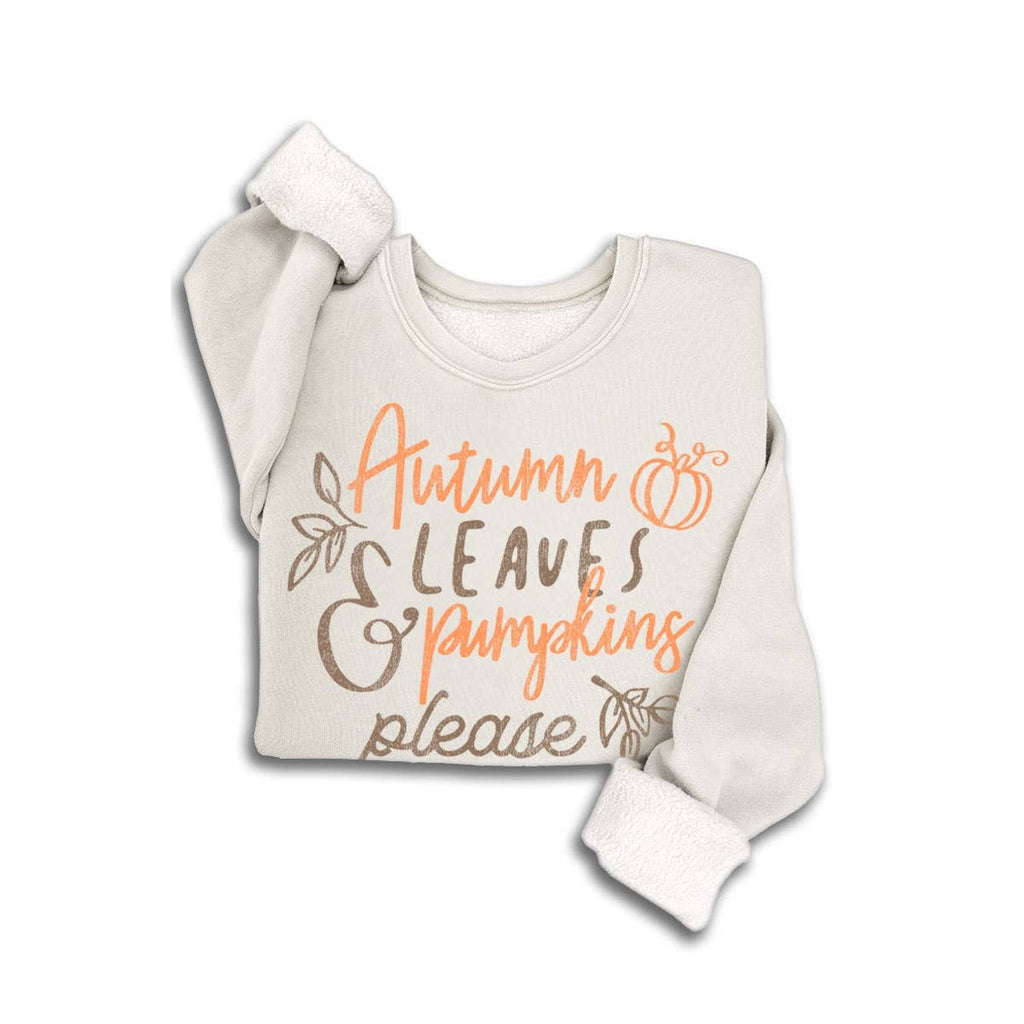 AUTUMN PUMPKINS MINERAL SWEATSHIRTS