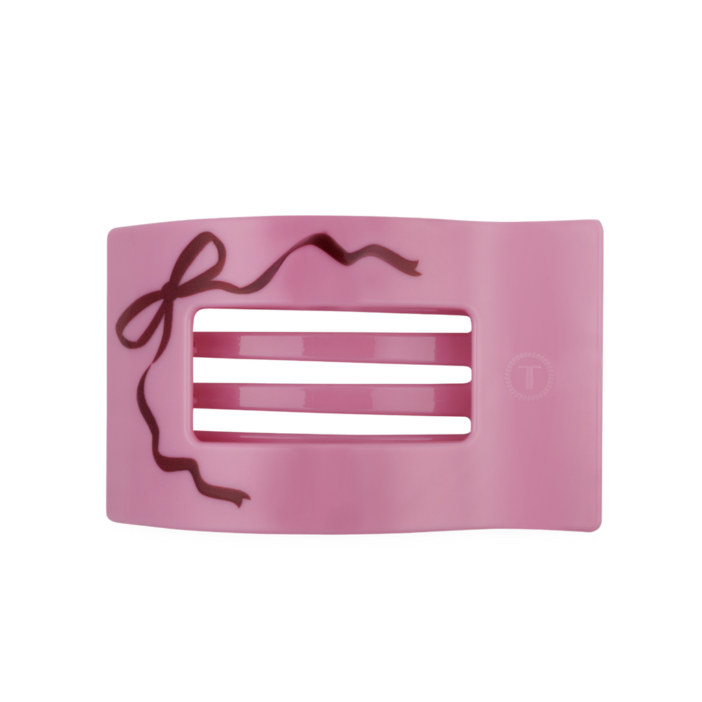 Just Add a Bow | Large | Flat Rectangle Hair Clip