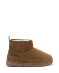 Women's Bootie Slipper - Tan
