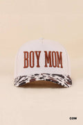 Boy Mom Two Tone Snapback Hat