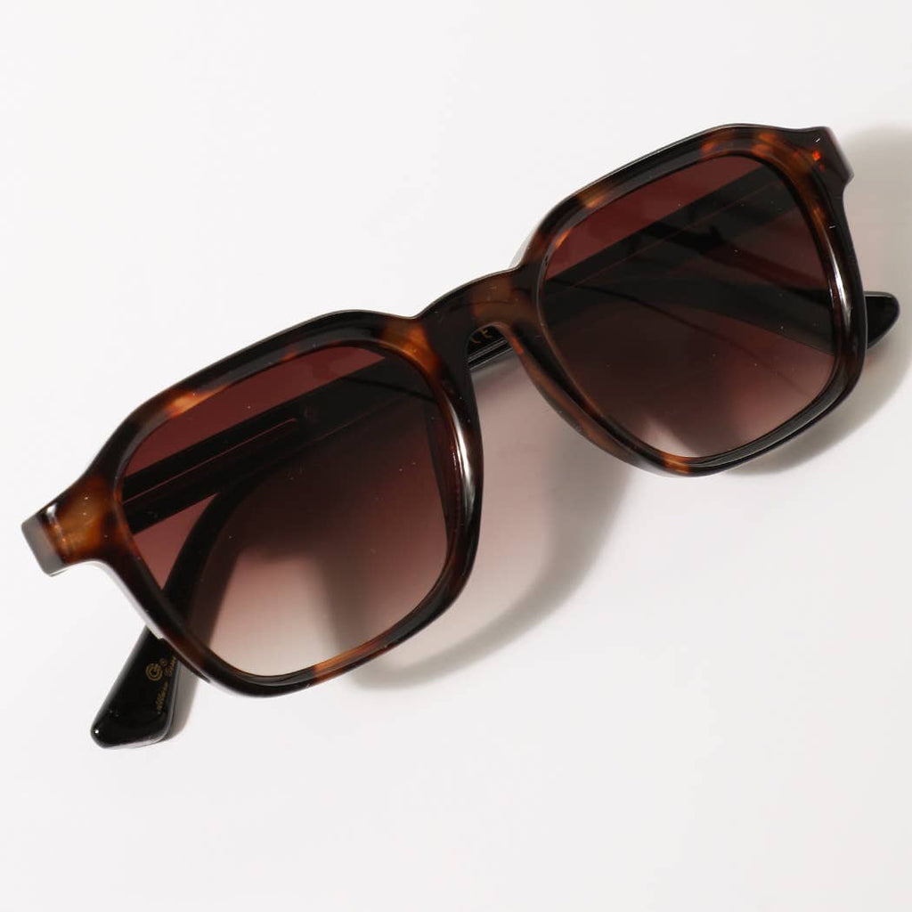 Retro Square Frame Sunglasses Modern Fashion Style