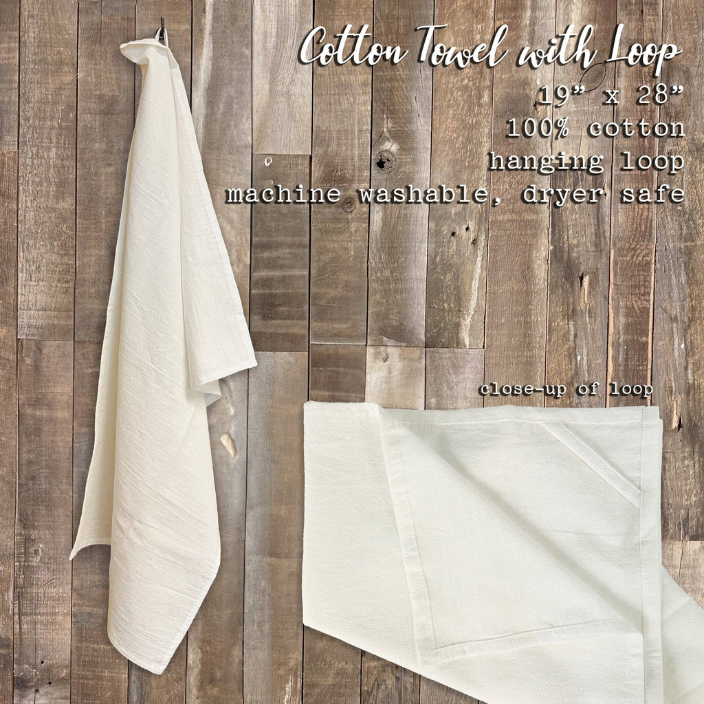 Local State and City - Custom Cotton Tea Towel