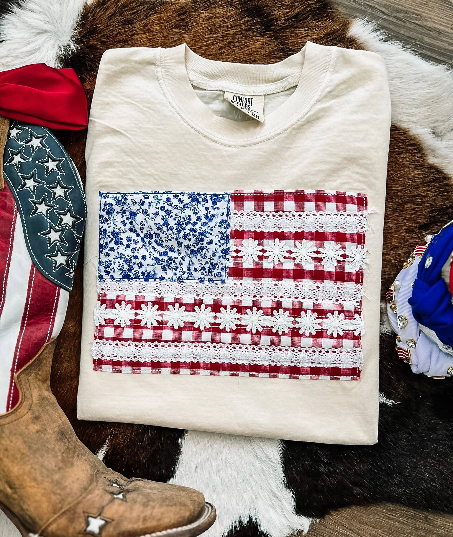 American Flag Daisy