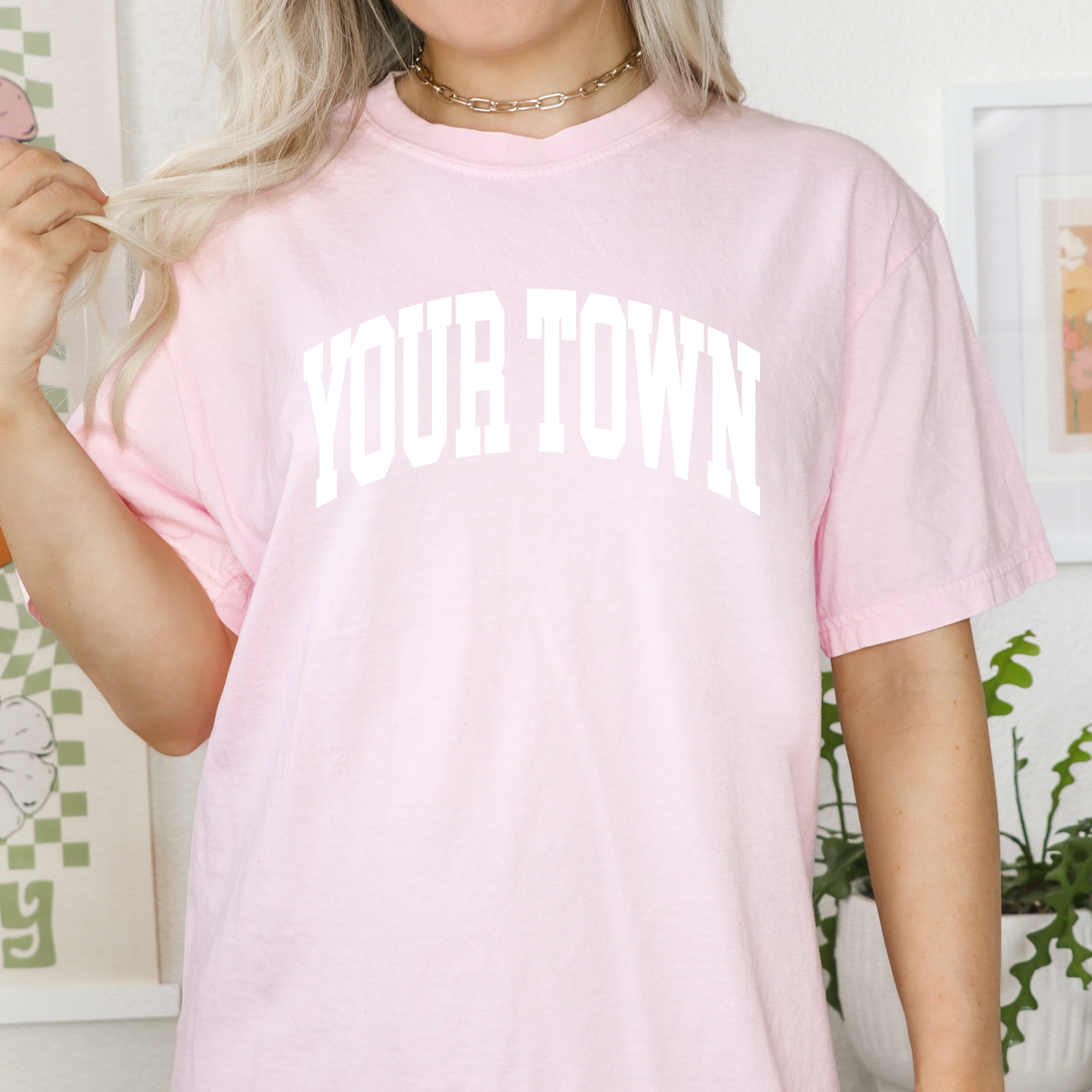 Custom City Comfort Colors Heavyweight Hometown T-Shirt