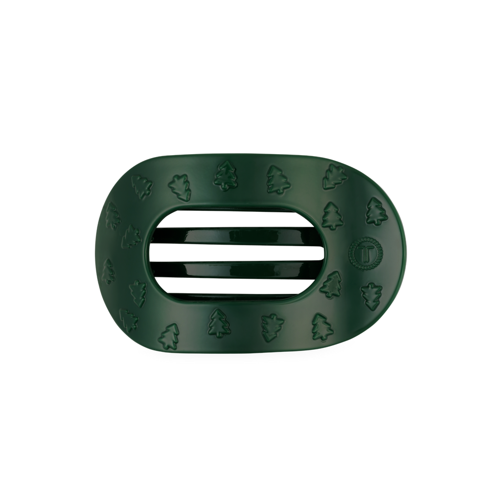 O Christmas Tree | Medium | Flat Round Hair Clip
