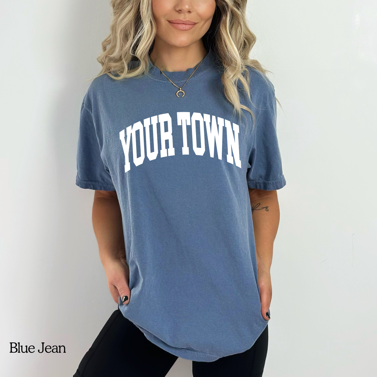 Custom City Comfort Colors Heavyweight Hometown T-Shirt