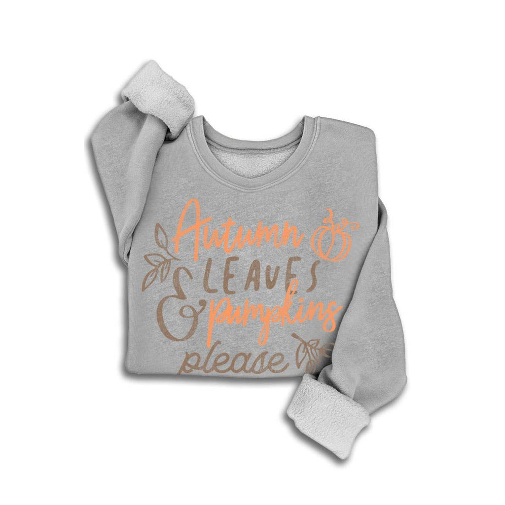 AUTUMN PUMPKINS MINERAL SWEATSHIRTS