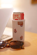 Slim Can Drink Sleeves- Reusable Neoprene Coolers with Aesthetic Patterns, 12oz Skinny Can Holder for Seltzer Energy Drinks