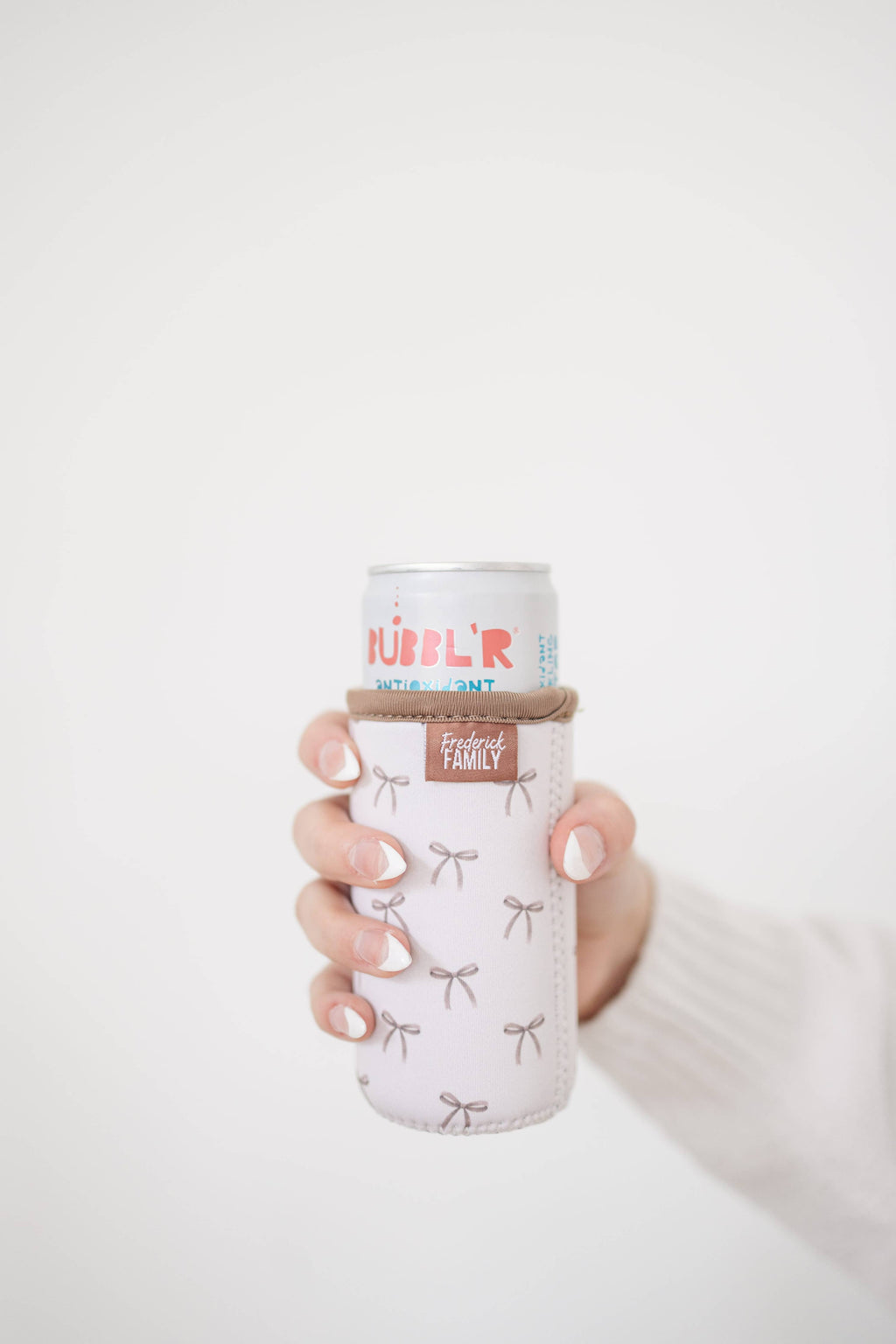 Slim Can Drink Sleeves- Reusable Neoprene Coolers with Aesthetic Patterns, 12oz Skinny Can Holder for Seltzer Energy Drinks
