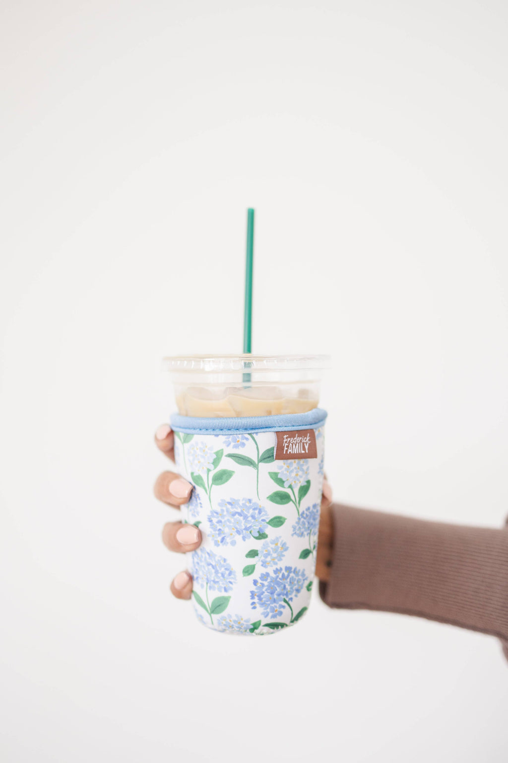 Iced Coffee Sleeve, Cute Reusable  Cup Holder Drink Sleeve, Coffee Lover Gift, Cold Drink Sleeve for Iced Coffee Cups