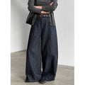 Drapey Wide-Leg Pants for Women High-Waisted Slimming Casual Office Trousers