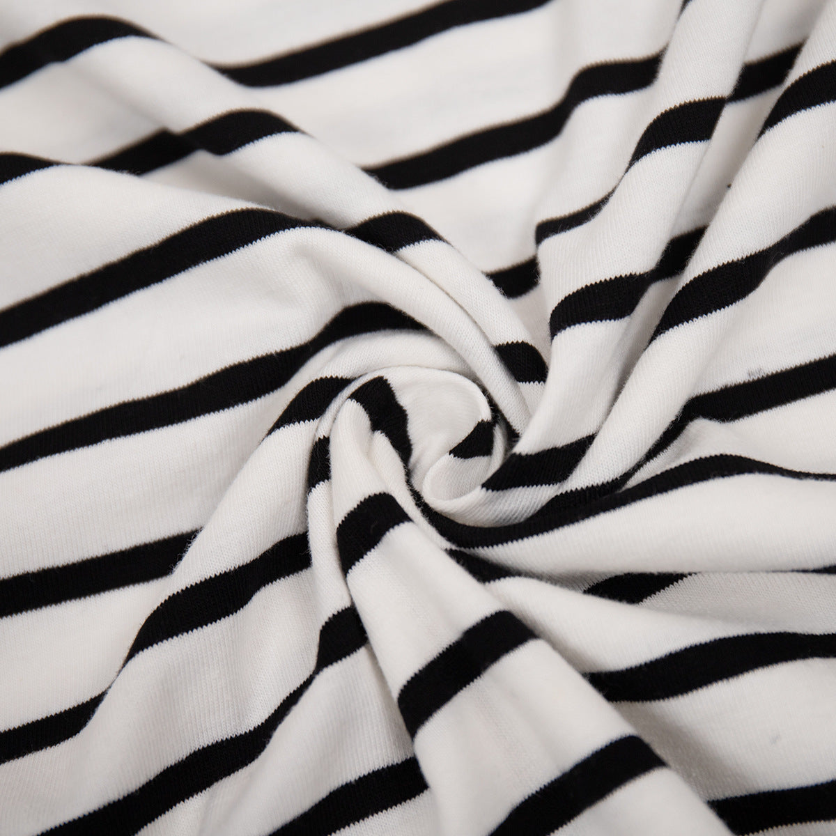 Long sleeved striped T-shirt