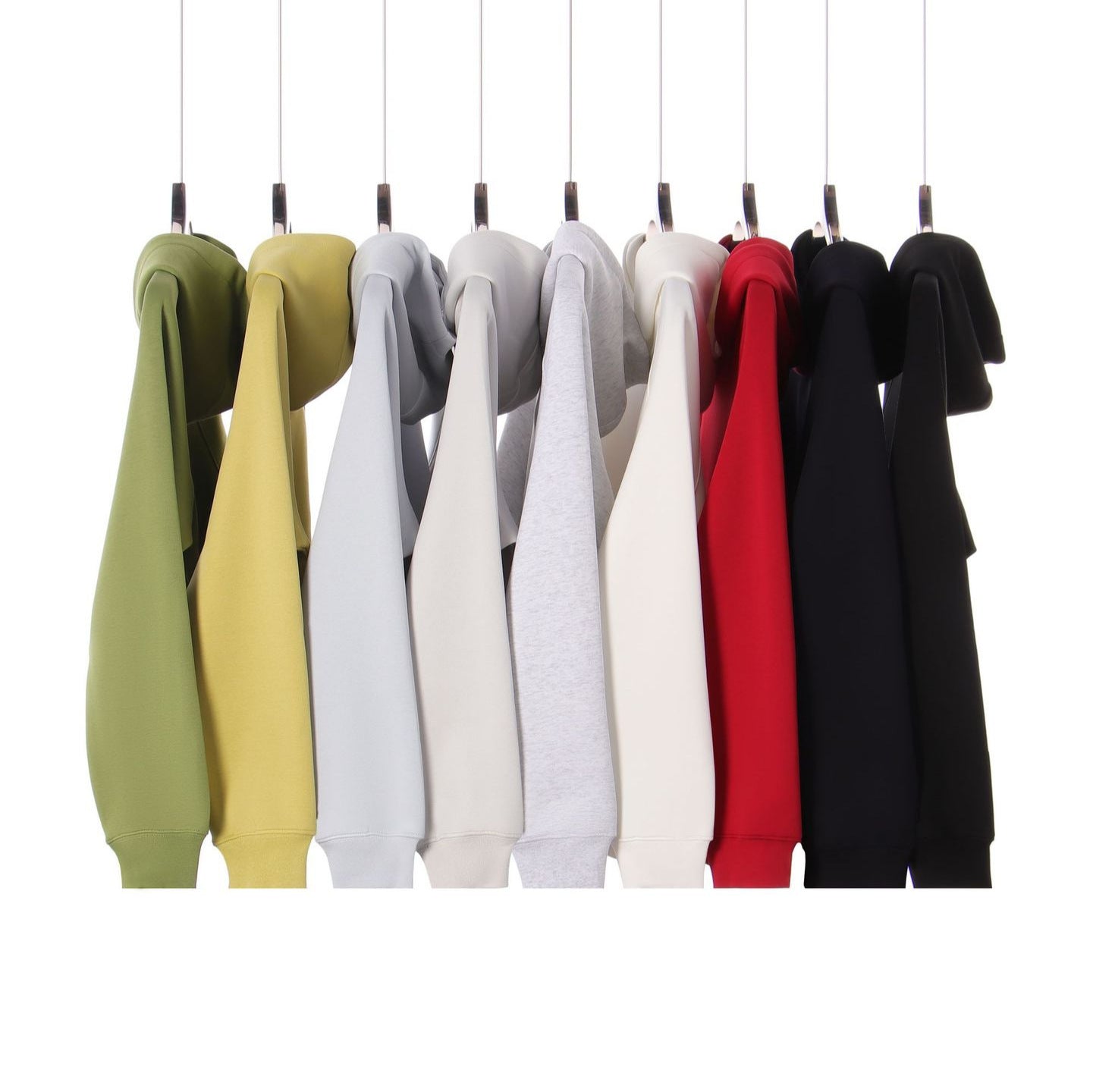 Loose hooded sweatshirt