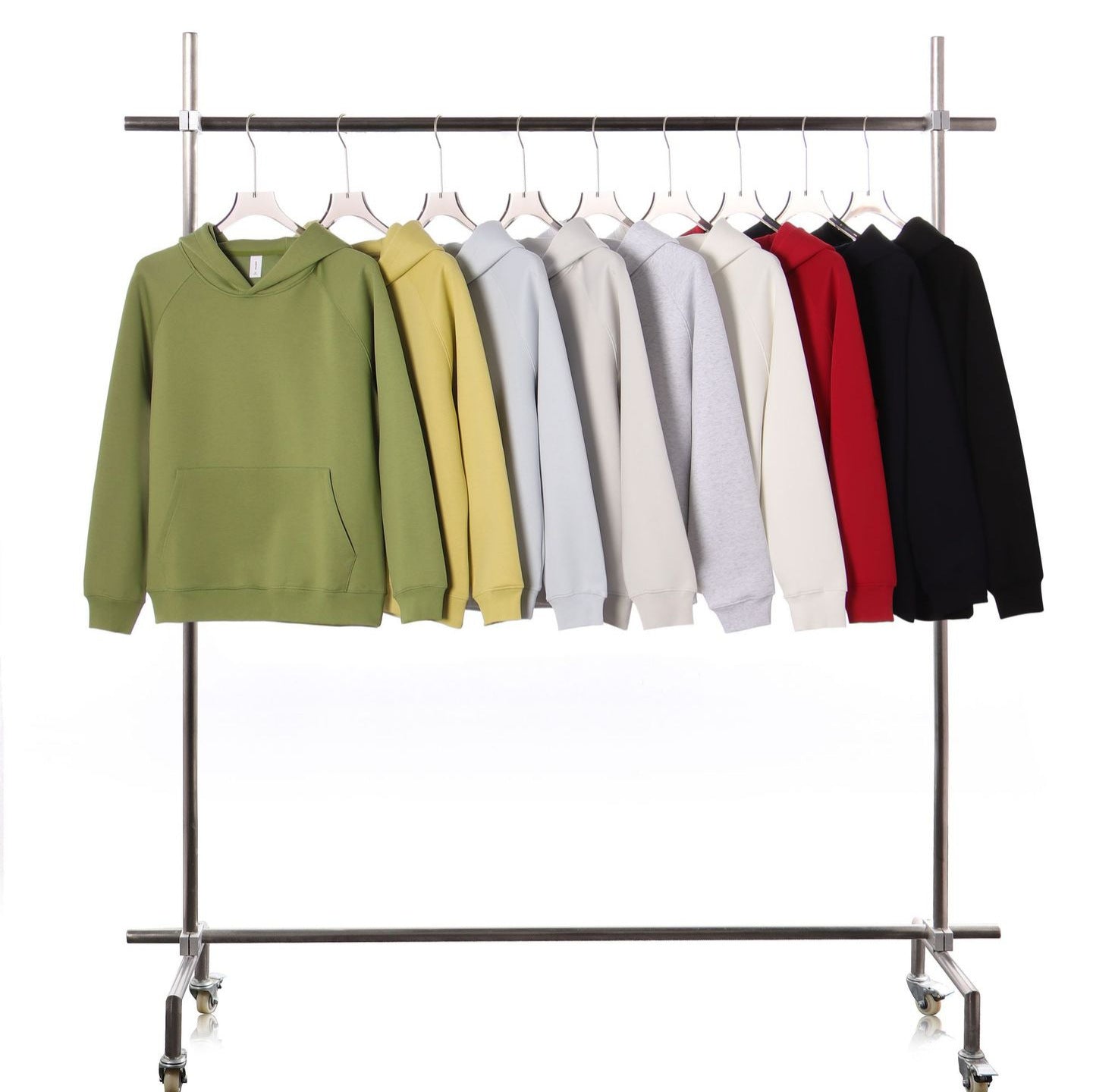 Loose hooded sweatshirt