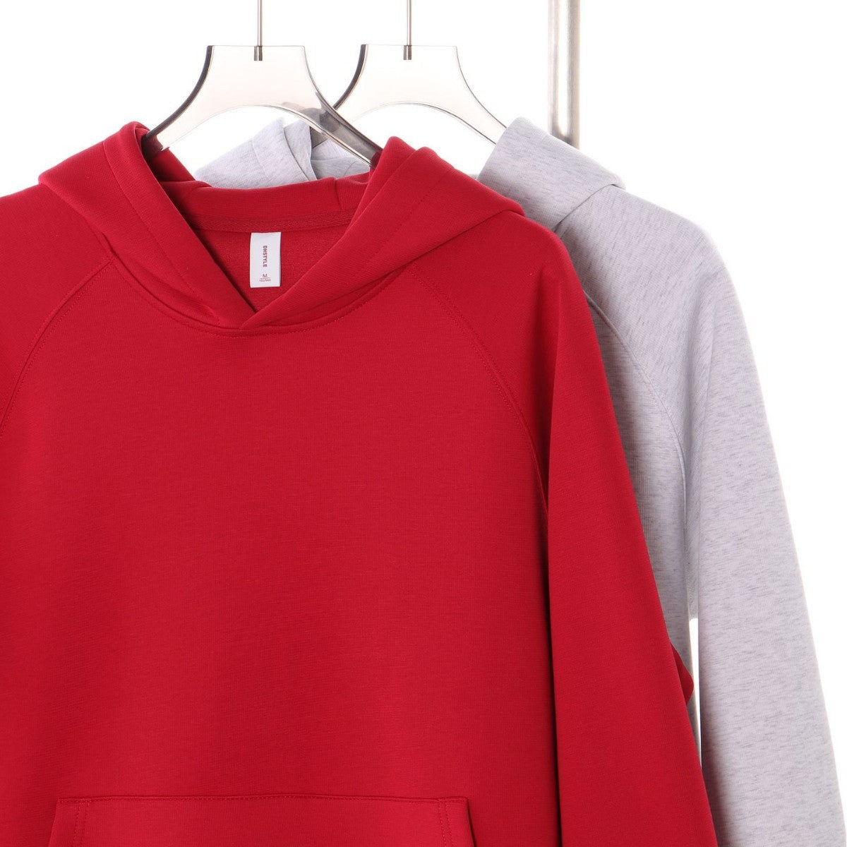 Loose hooded sweatshirt