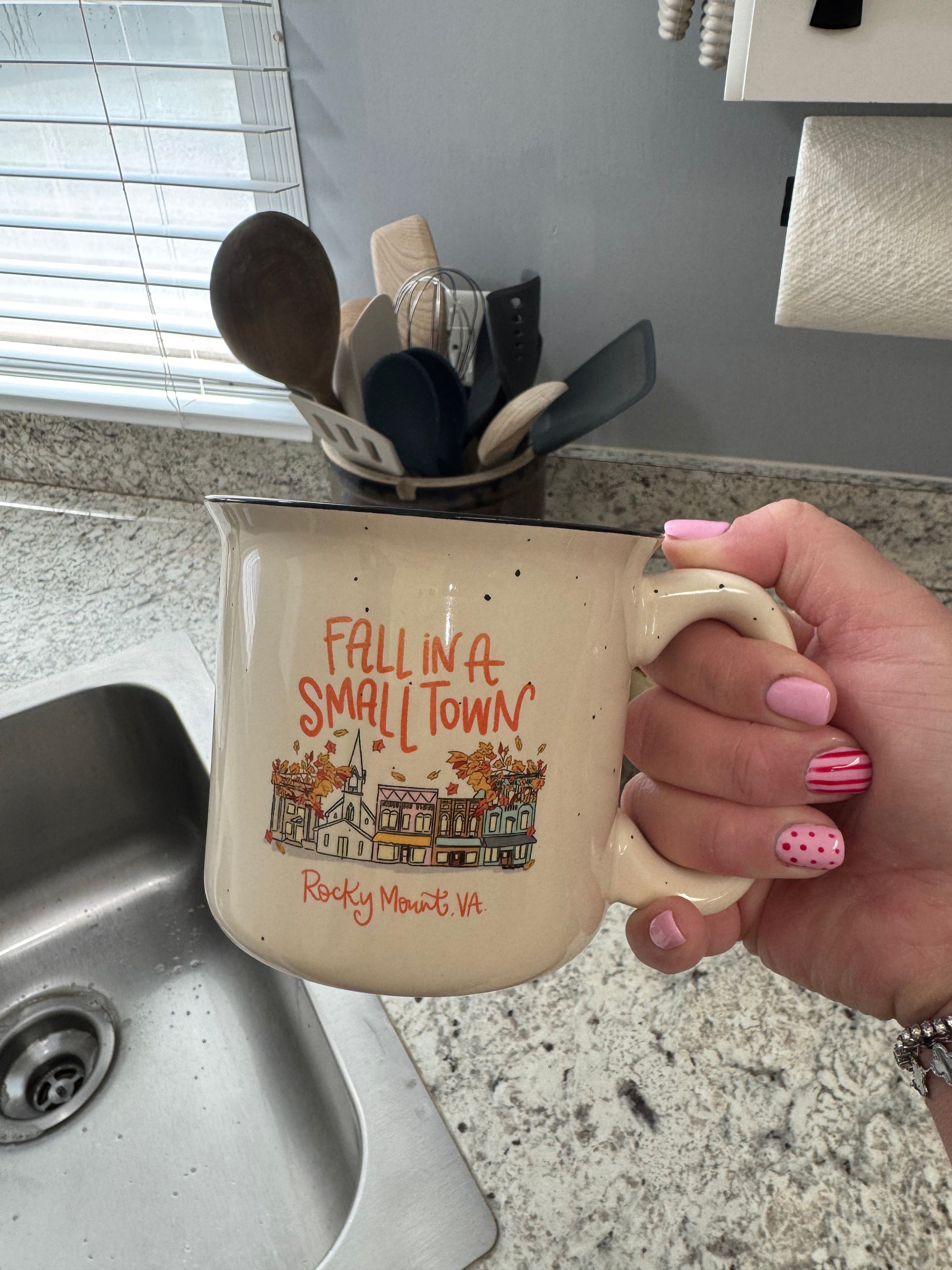 Fall In A Small Town Mug (Custom)