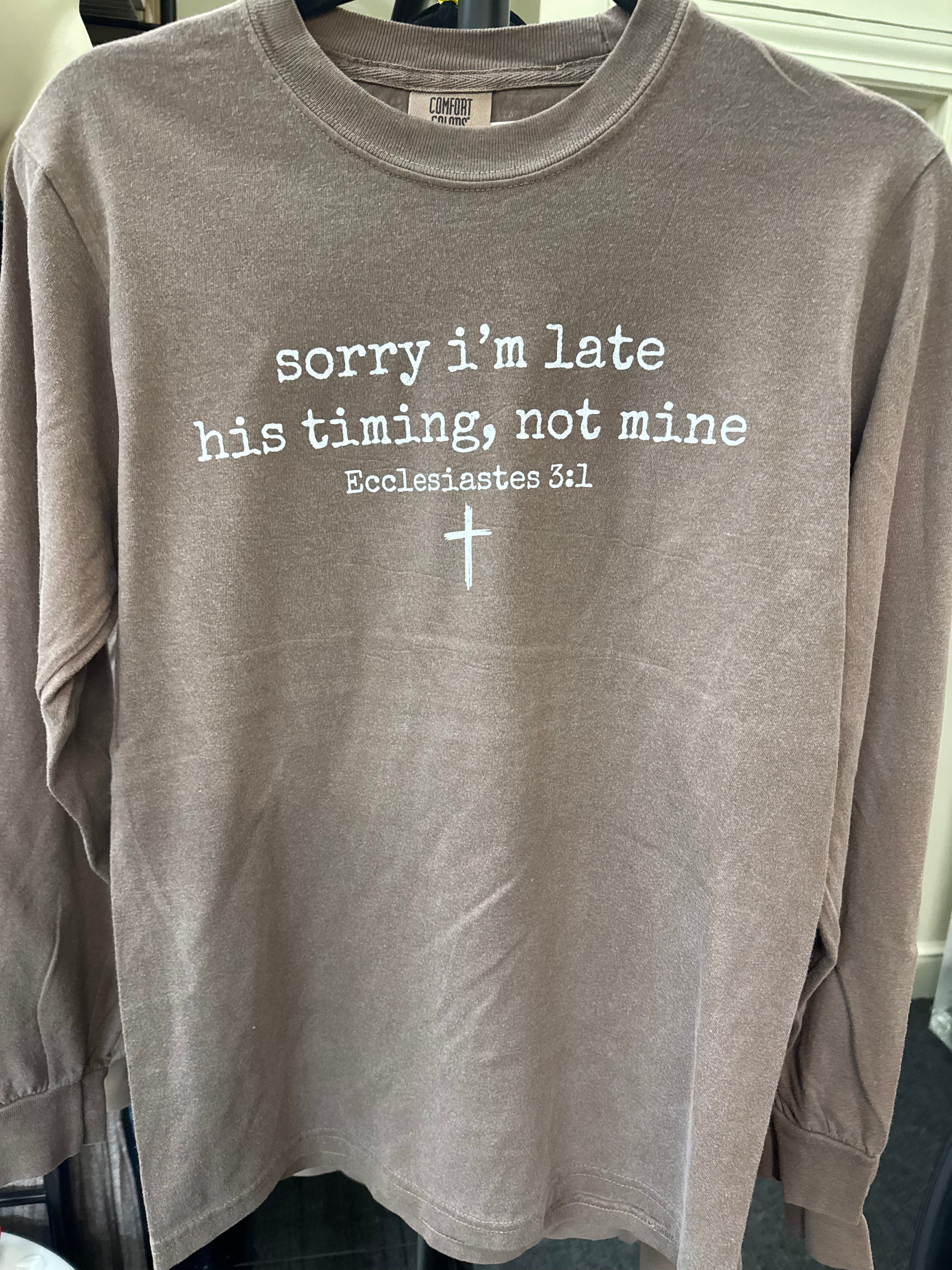 Sorry I'm Late