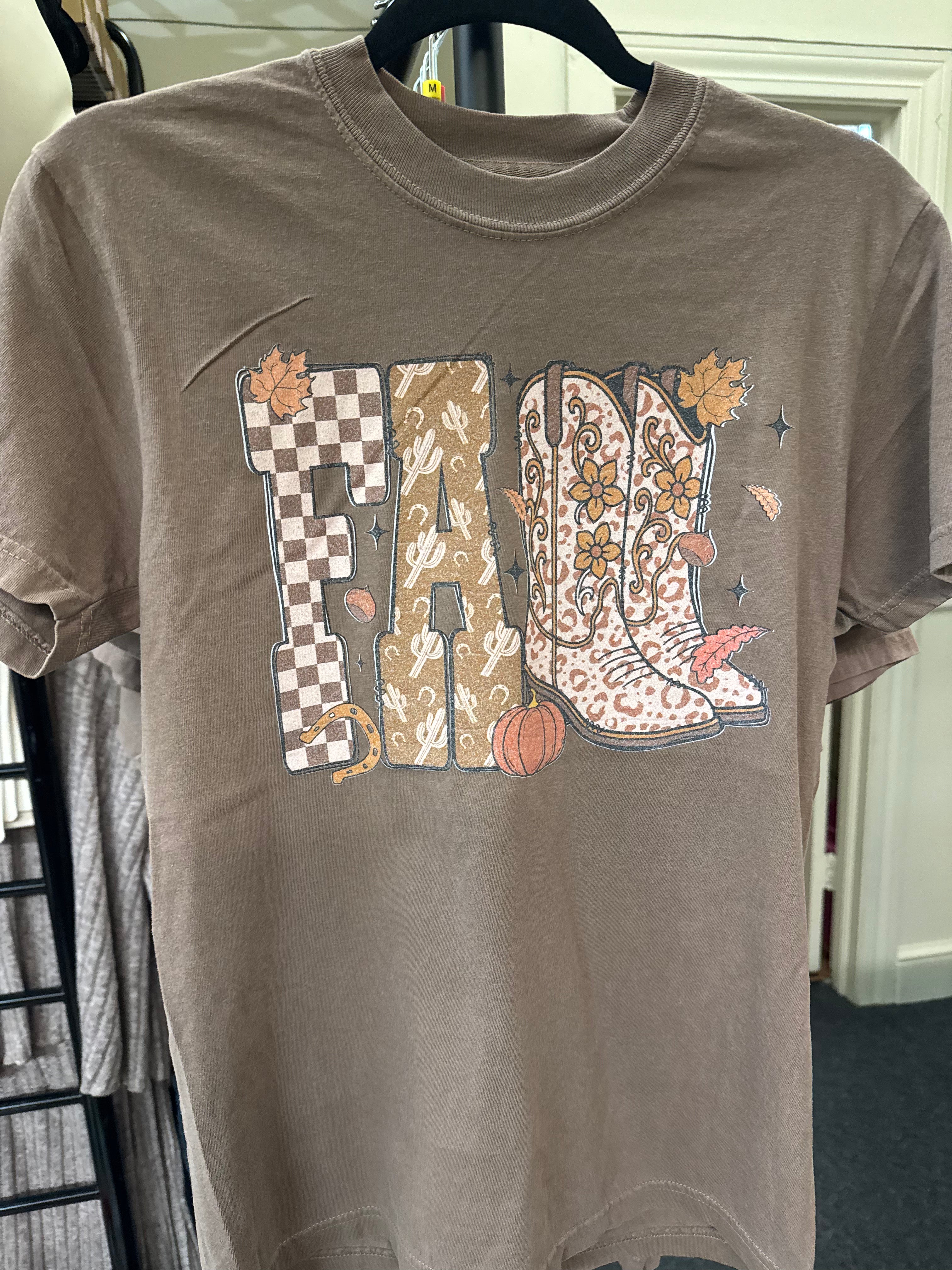 Boots Fall Tee