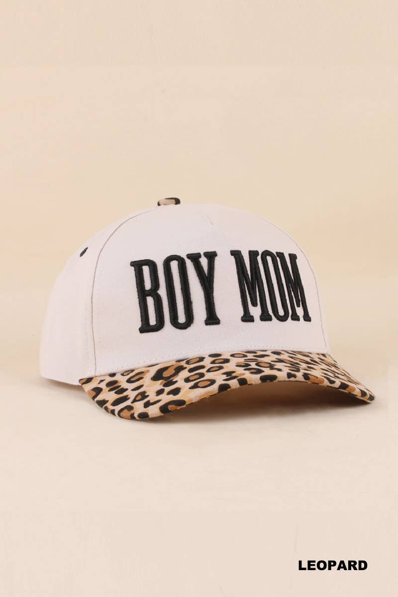 Boy Mom Two Tone Snapback Hat