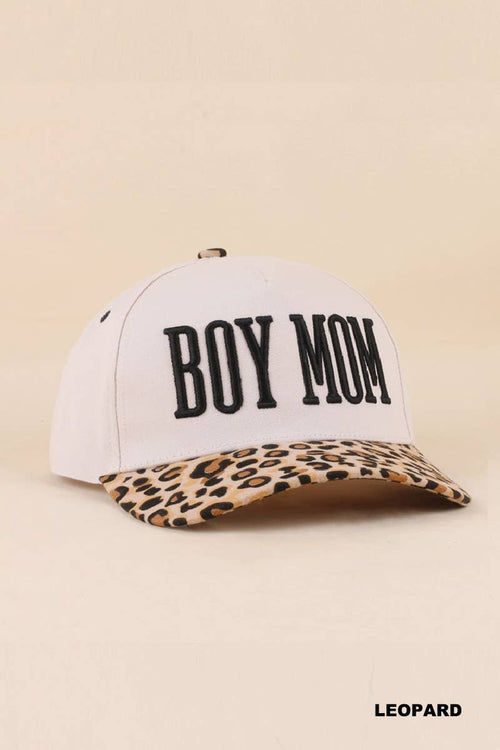 Boy Mom Two Tone Snapback Hat