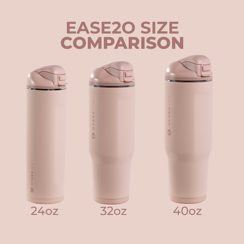 Dusty Rose HydroJug 32 oz Ease2o