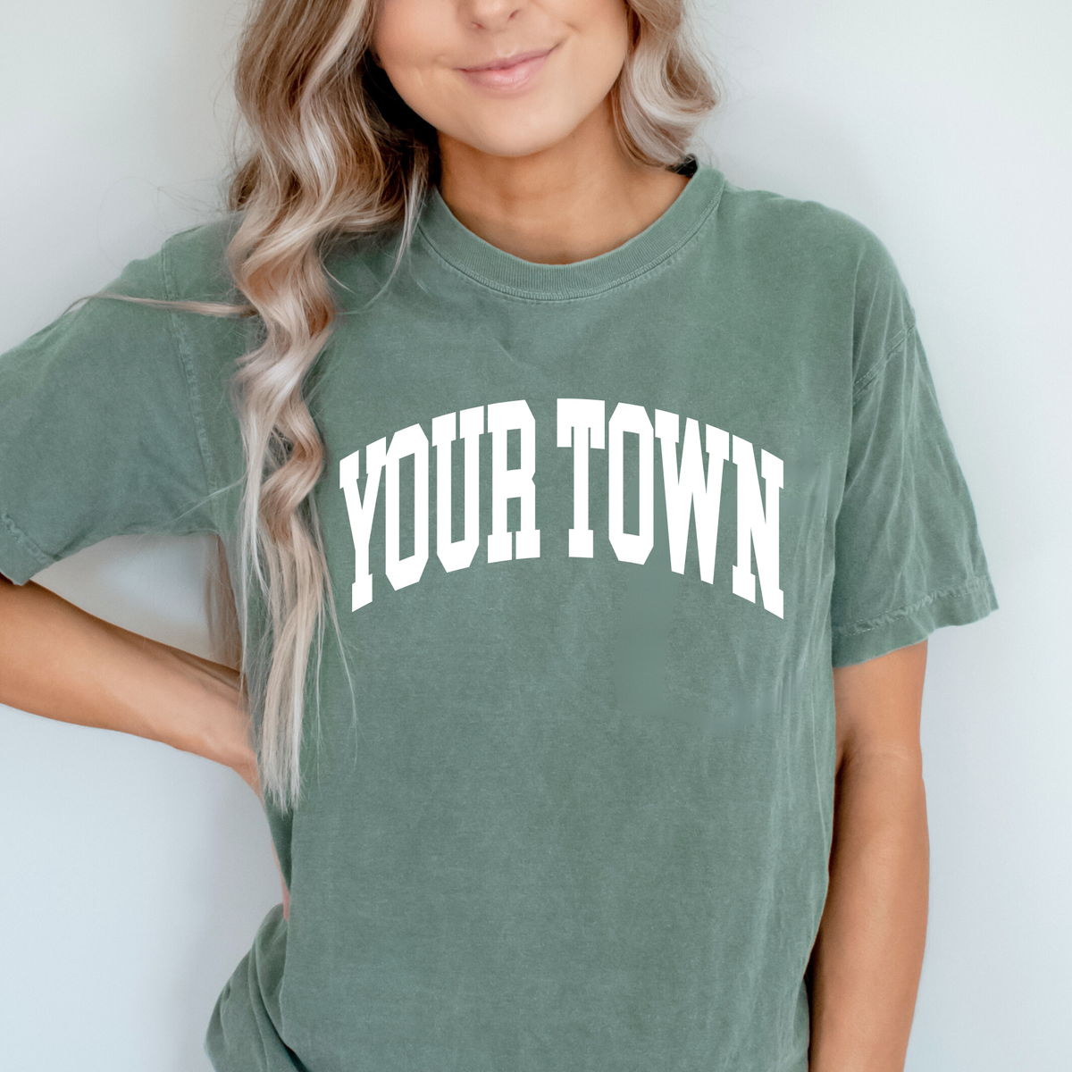 Custom City Comfort Colors Heavyweight Hometown T-Shirt
