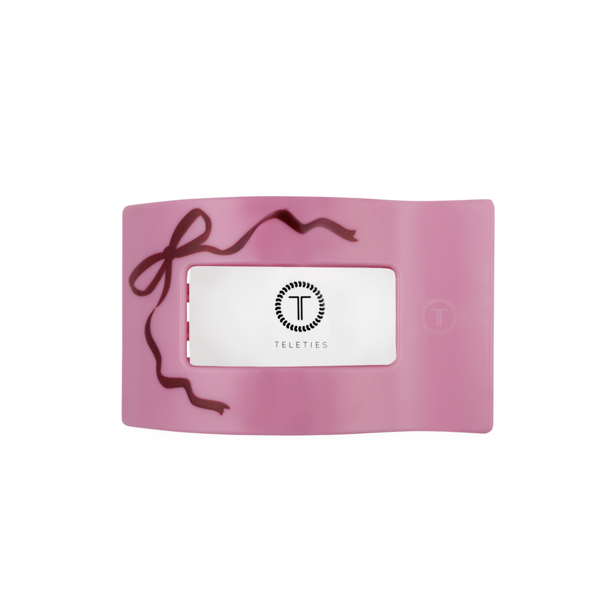 Just Add a Bow | Medium | Flat Rectangle Hair Clip