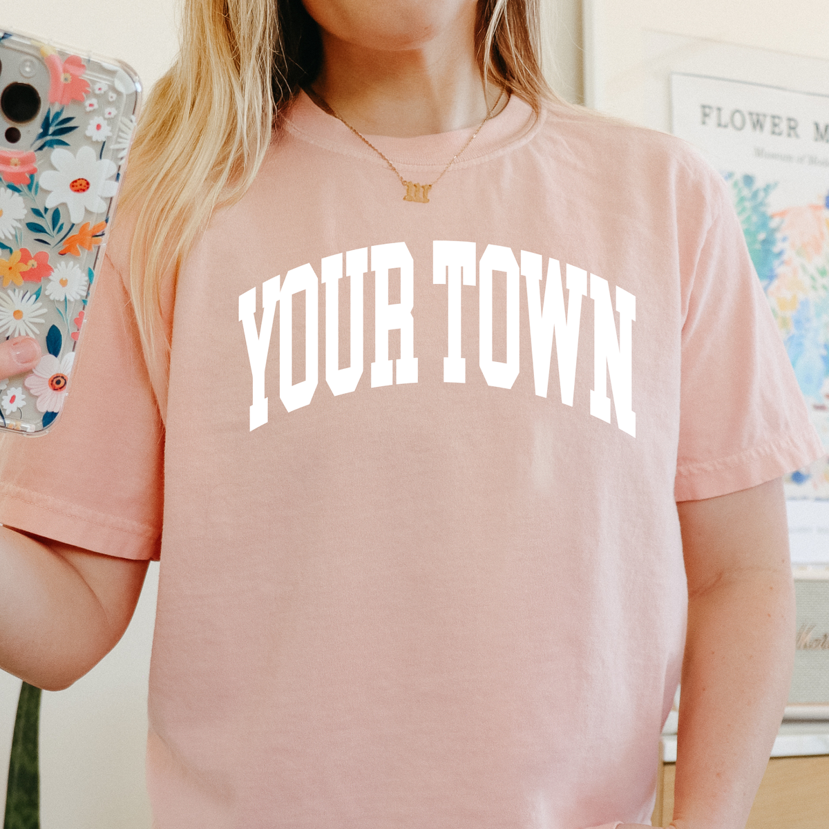Custom City Comfort Colors Heavyweight Hometown T-Shirt