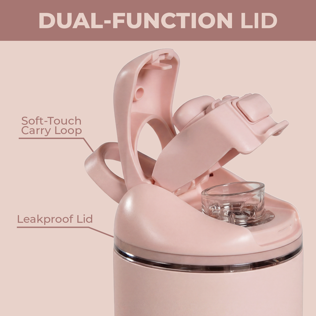 Dusty Rose HydroJug 32 oz Ease2o