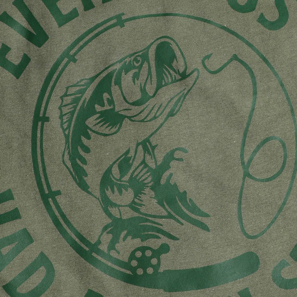 EVEN JESUS HAD A FISH STORY Graphic Heavy Cotton T-Shirt