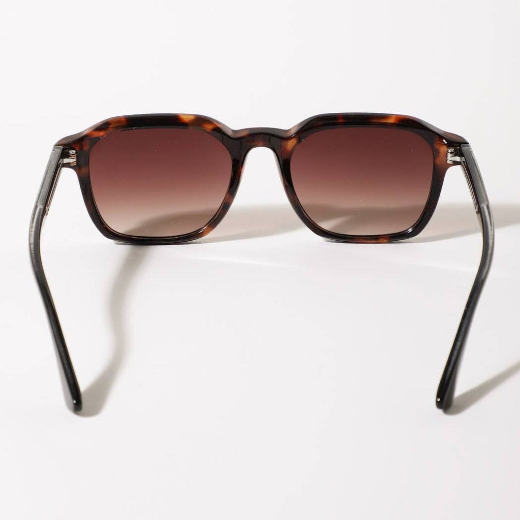 Retro Square Frame Sunglasses Modern Fashion Style