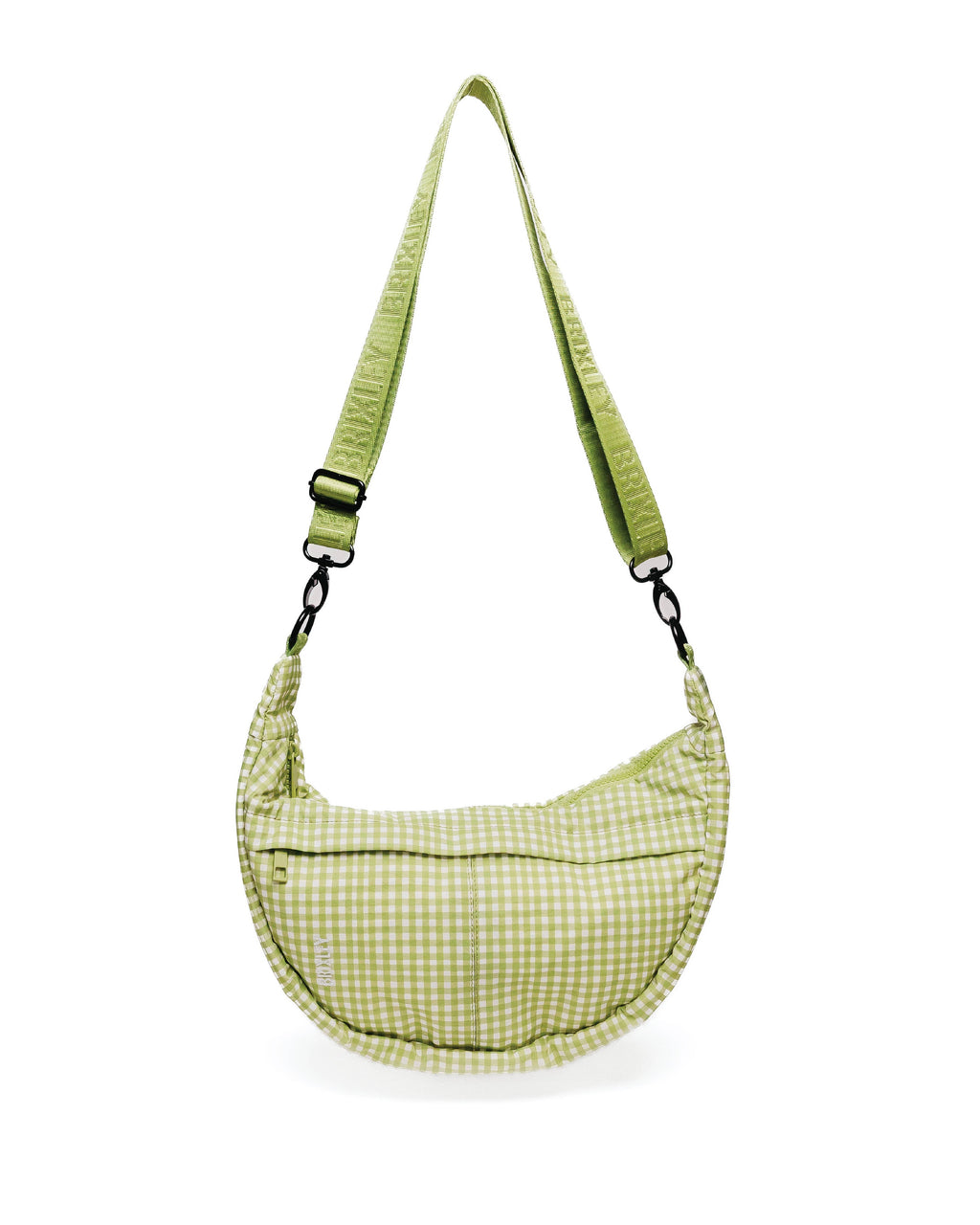 Picnic Plaid Crescent Bag