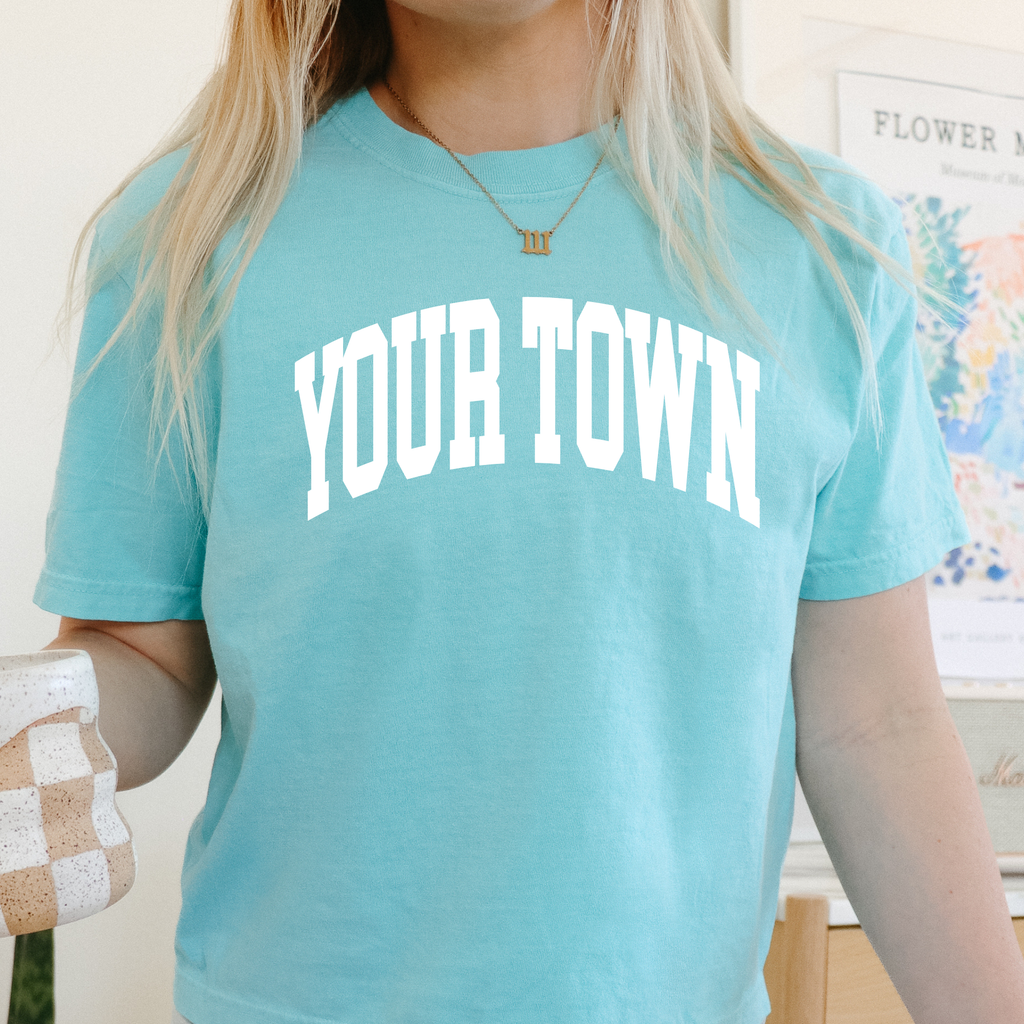 Custom City Comfort Colors Heavyweight Hometown T-Shirt