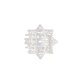 Glitter Snowflake | Flat Hair Clip